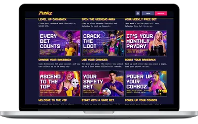 Punkz casino login